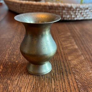 Vintage Brass Bud Vase